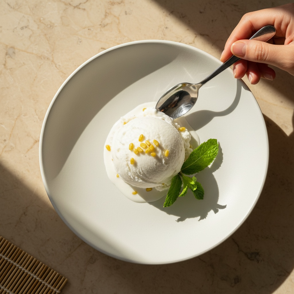 COCONUT ICE CREAM