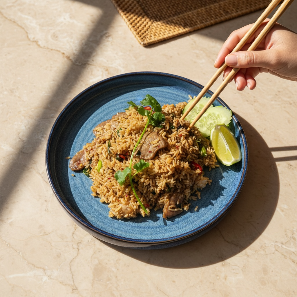 DRUNKEN FRIED RICE