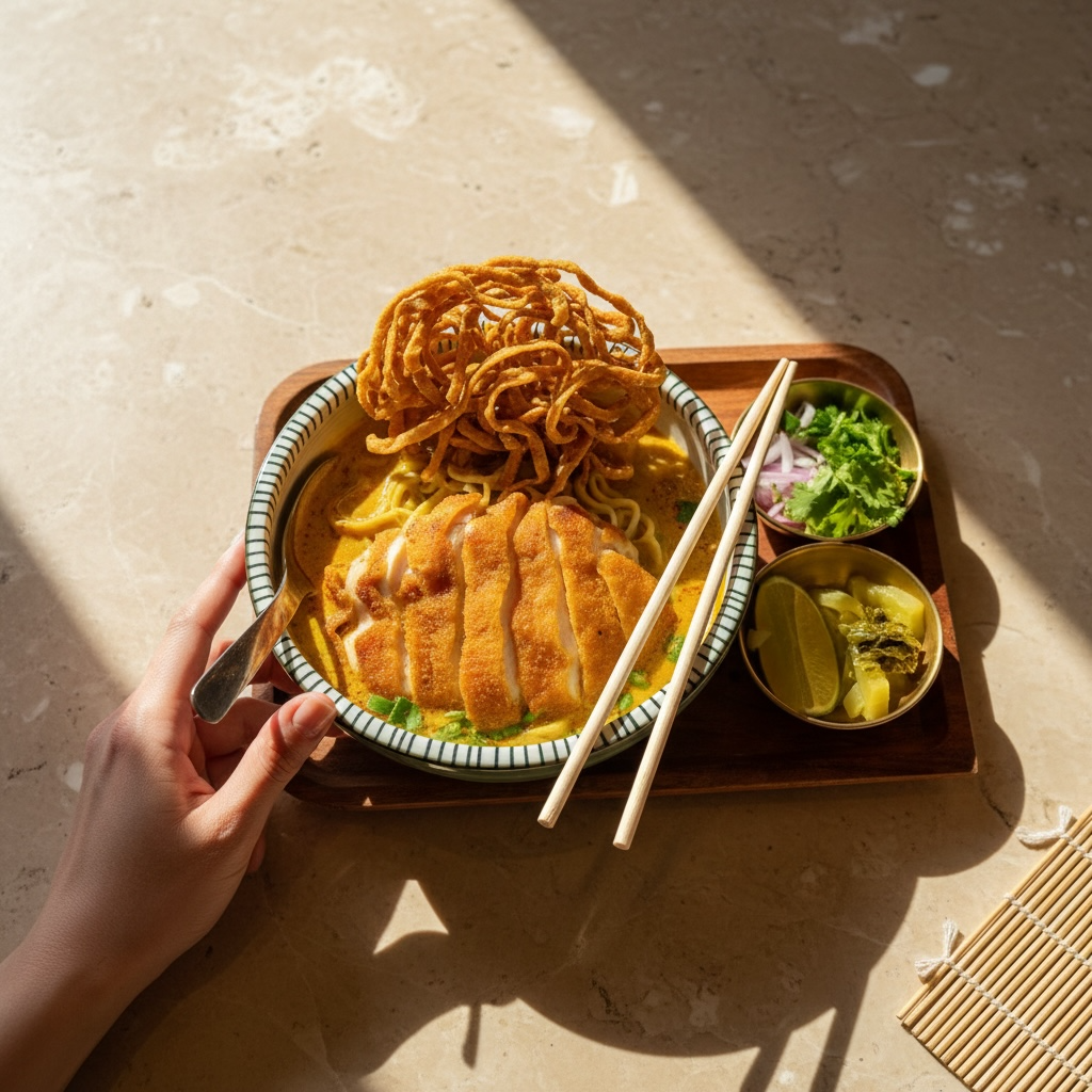 KHAO SOI FRIED CHICKEN
