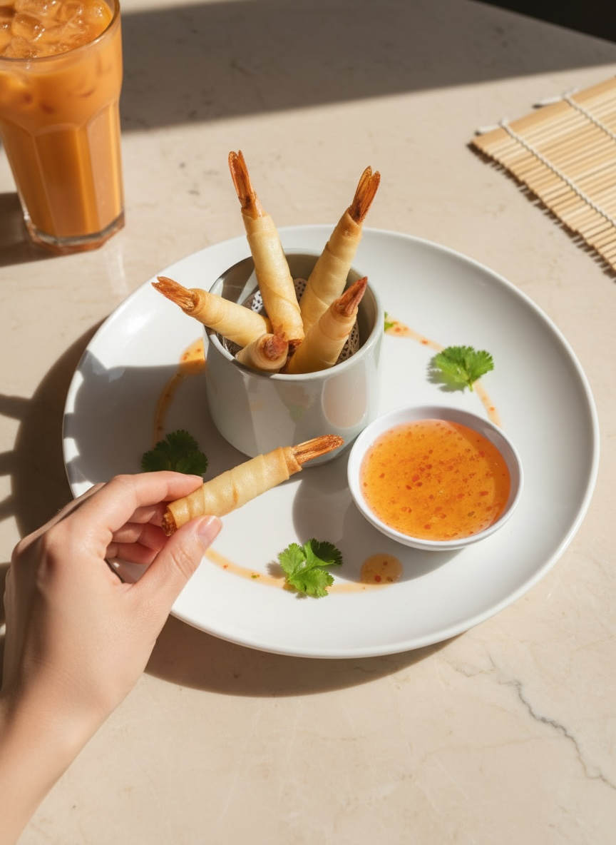 SHRIMP ROLLS