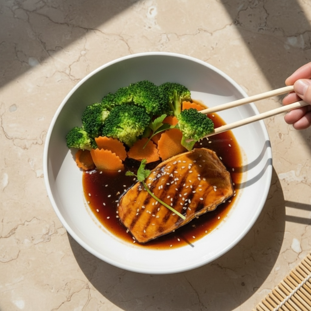 SALMON TERIYAKI