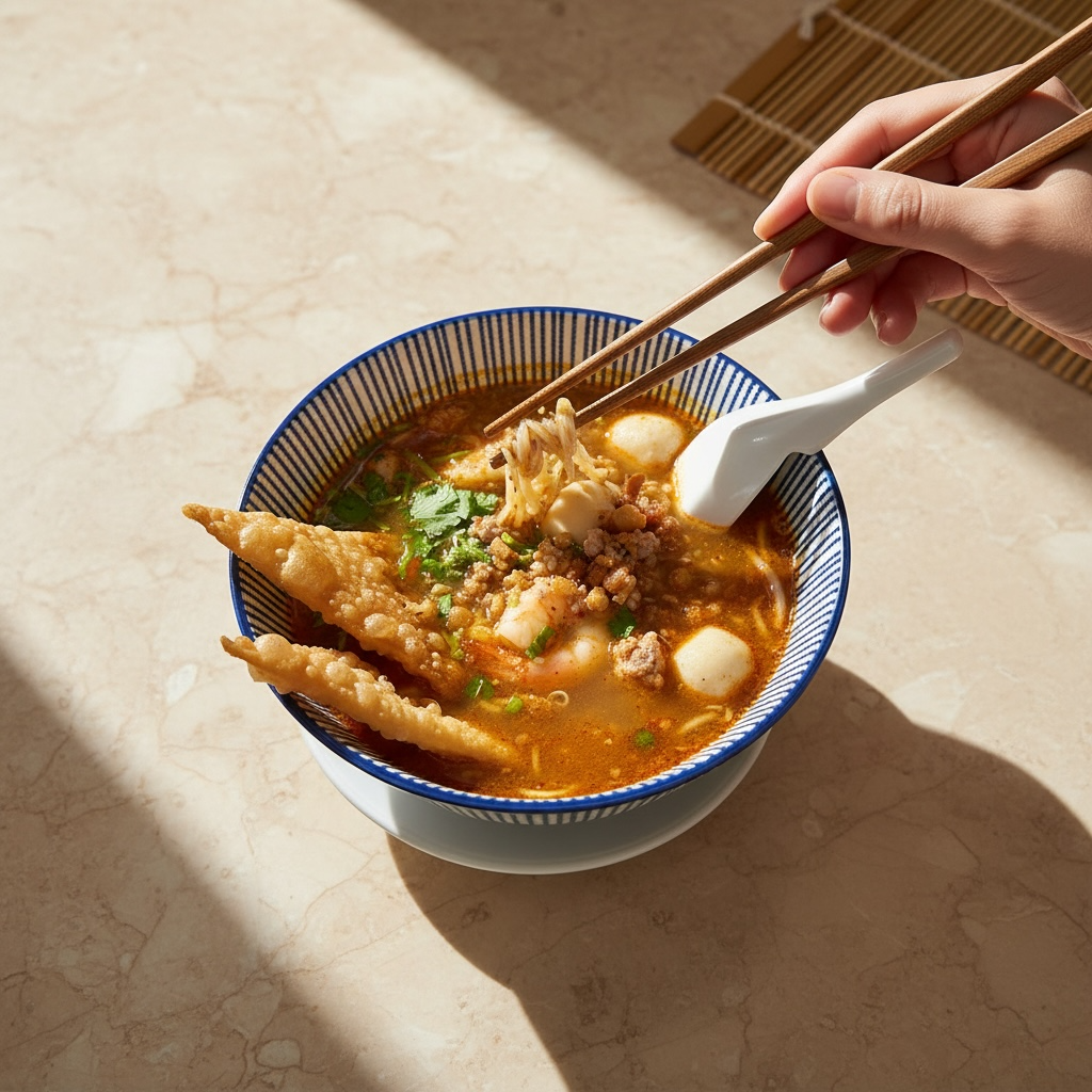 TOM YUM NOODLE SOUP