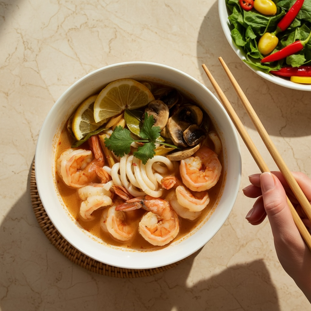 UDON TOM YUM SOUP