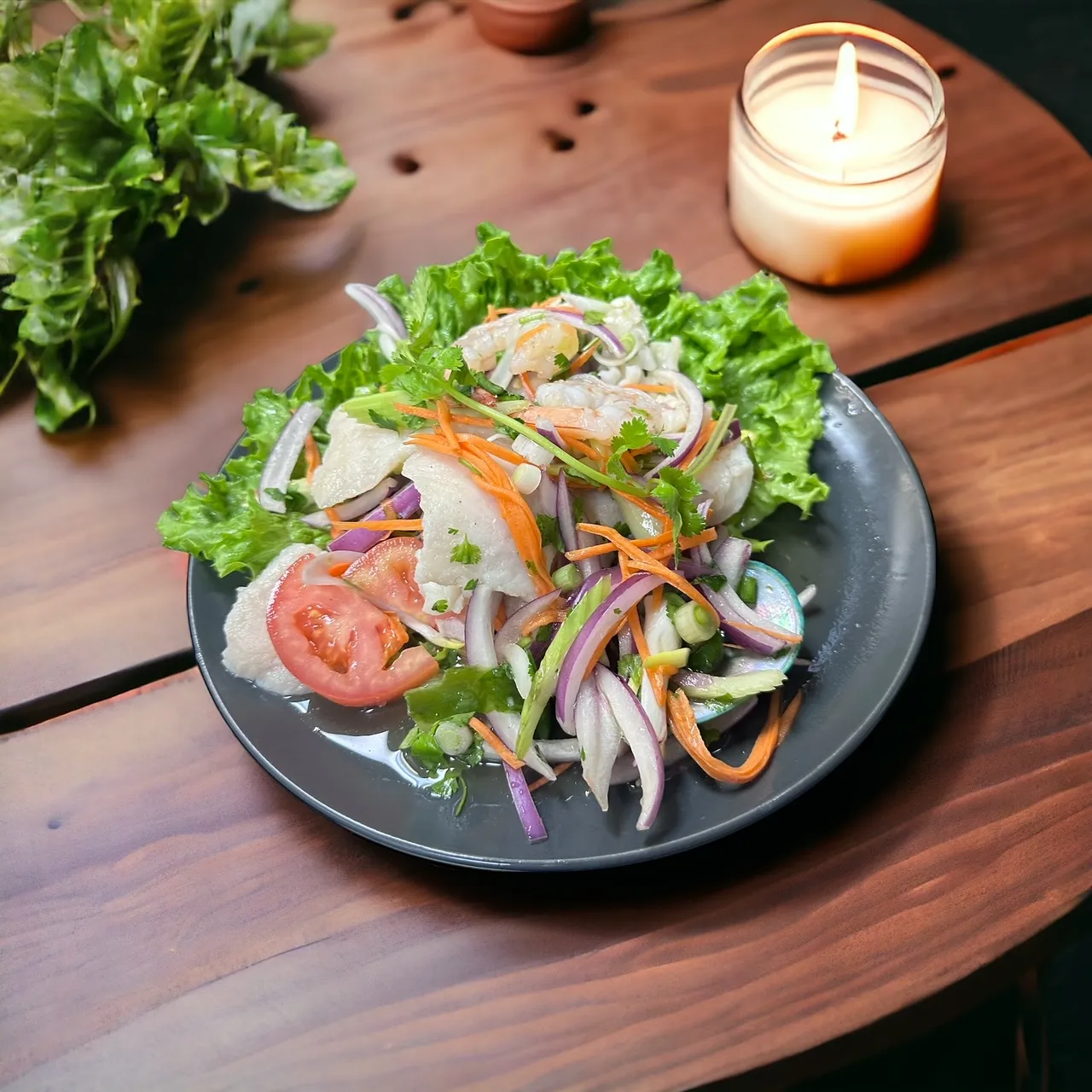 Thai seafood salad